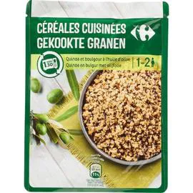 CARREFOUR Céréales cuisinées quinoa & boulgour 250g