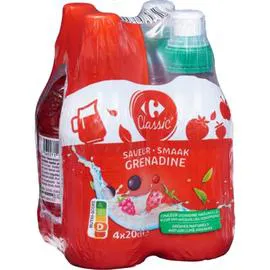 CARREFOUR CLASSIC' Boisson saveur grenadine 4x20cl
