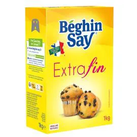 BÉGHIN SAY Sucre en poudre extra fin 1kg