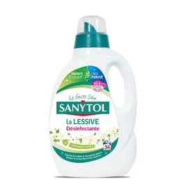 SANYTOL Lessive Liquide Concentrée Désinfectante Florale 1,7l