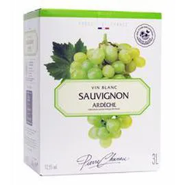 PIERRE CHANAU Vin Ardèche sauvignon blanc IGP 3l