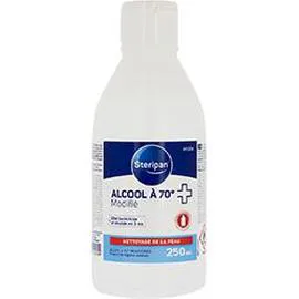 STERIPAN Spray alcool modifié à 70° flacon incassable 250ml