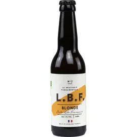L.B.F. Bière bio blonde Pale Ale n° 5 33cl