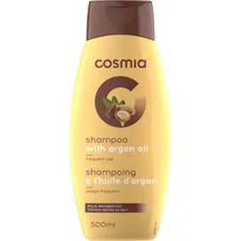 AUCHAN, COSMIA Shampoing à l'huile d'argan cheveux abimés ou secs 500ml
