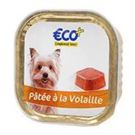 ECO+ Barquette chiens A la Volaille 300g