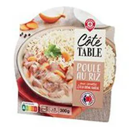 MARQUE REPÈRE, CÔTÉ TABLE Poule au riz 300g