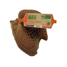 CARREFOUR BIO Patate douce Bio 500g
