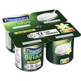 Lait fermenté Bifidus saveur vanille (500g)