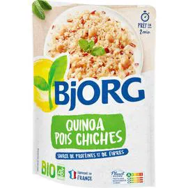 BJORG Quinoa & pois chiches, bio 250g