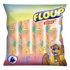 FLOUP Glace à l'eau sirop exotique 500g