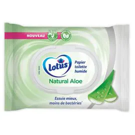 LOTUS Papier toilette humide Aloe Douceur - x42 feuilles x42