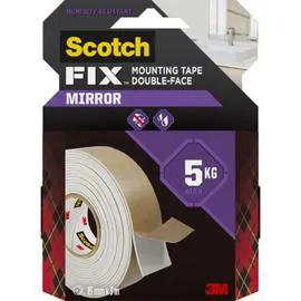 3M, SCOTCH Double face miroirs 3 m x 19 mm l'unité
