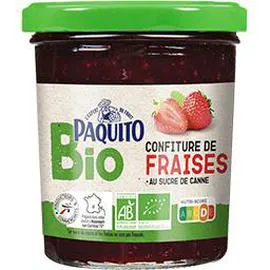 PAQUITO BIO Confiture de fraise au sucre de canne - BIO 360g