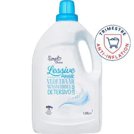 CARREFOUR SIMPL Lessive Liquide 1,98l