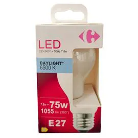 CARREFOUR Ampoule LED Fil standard - 75W - E27 l'unité
