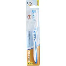 CARREFOUR SOFT Brosse à dents medium l'unité