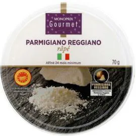 MONOPRIX GOURMET Parmigiano Reggiano AOP râpé 70g