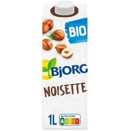 BJORG Boisson végétale noisette Bio 1l