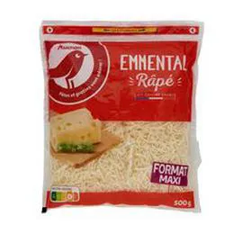 AUCHAN Emmental râpé français 500g