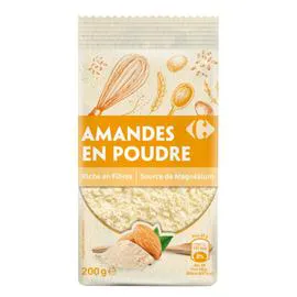 CARREFOUR Amandes en poudre 200g