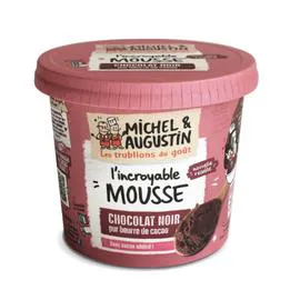 MICHEL & AUGUSTIN Mousse chocolat noir 245g
