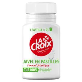 LA CROIX Javel Désinfectant javel en pastilles 130g