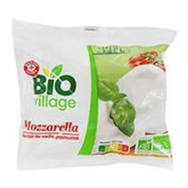 MARQUE REPÈRE, BIO VILLAGE Mozzarella Bio 125g