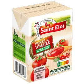 SAINT ELOI Purée de tomates saveur herbes de Provence 210g