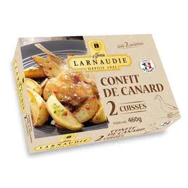 JEAN LARNAUDIE Confit de canard 2x230g