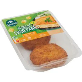 CARREFOUR SENSATION Panés végétal blé fromage 200g