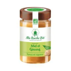 MA RUCHE BIO Miel Ginseng 250g