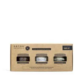 DETOX SKIN FOOD Travel kit Coffret 3Scrub+ l'unité