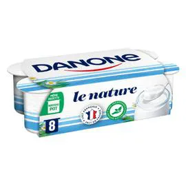 DANONE Yaourt nature 8x125g