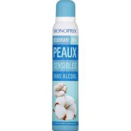 MONOPRIX Déodorant Douceur & Protection 24 h peaux sensibles 200ml