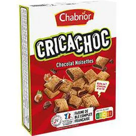 CHABRIOR Céréales CricaChoc chocolat noisette 400g