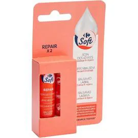 CARREFOUR SOFT Soin des lèvres Repair 2x4g