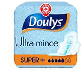MARQUE REPÈRE, DOULYS Serviette hygiénique Ultra - Super+ x12