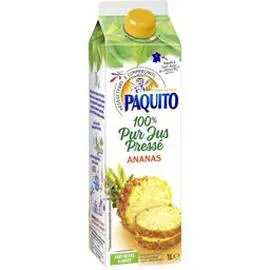 PAQUITO 100% pur jus ananas 1l
