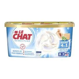 LE CHAT Discs Savon de Marseille Aloe Vera x35