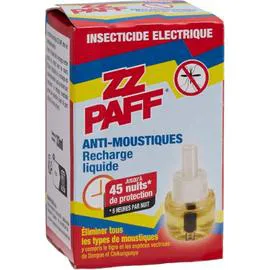 ZZ PAFF Insecticide recharge anti-moustique l'unité