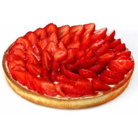  Tarte aux fraises 6 parts l'unité