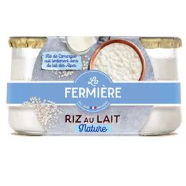 LA FERMIÈRE Riz au lait 2x160g