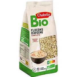 CHABRIOR BIO Flocons d'avoine complète BIO 500g