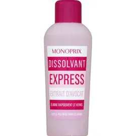 MONOPRIX Dissolvant express à l extrait d avocat 200ml