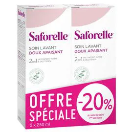 SAFORELLE Soin Lavant Doux 2x250ml