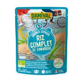 DANIVAL Riz Complet Express Bio 250g