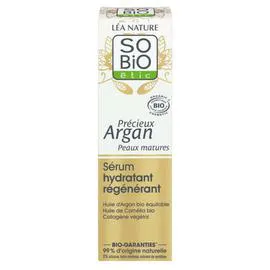 LÉA NATURE, SO'BIO ÉTIC Sérum hydratant régénérant argan peaux matures 30ml