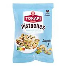 MARQUE REPÈRE, TOKAPI Pistaches non salées 125g