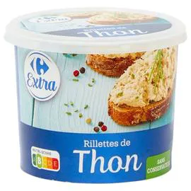 CARREFOUR EXTRA Rillettes de thon 150g