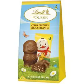 LINDT, EXCELLENCE Chocolat lait cérelales crispy 130g